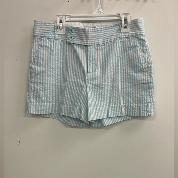 BANANA REPUBLIC STRIPED WOMEN SHORTS IN SIZE 4 - Picture 4 of 7